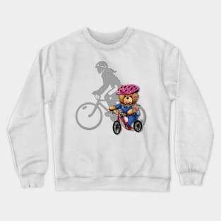 Bike Riding Crewneck Sweatshirt